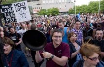 Montreal - Marcia notturna contro la legge 78 