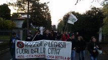 Reggio Emilia - In corteo verso le ex Reggiane