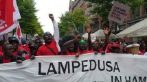 Foto Lampedusa in Hamburg