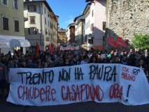 25 Aprile - A Trento ed in altre città cortei contro vecchi e nuovi fascismi