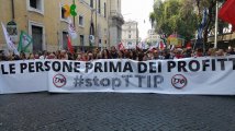Roma - In migliaia contro il TTIP