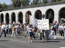 Spagna - Quinto giorno di proteste