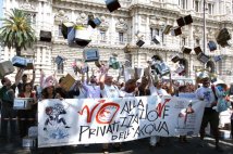 Acqua bene comune - Un milione e 400mila firme! - foto da Repubblica.it