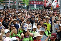 La protesta di Ssangyong