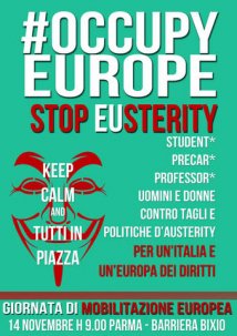 Anomalia Parma verso  #OccupyEurope 
