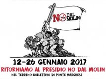 Ritorna il Presidio No dal Molin! (Vicenza 12-27 gennaio)