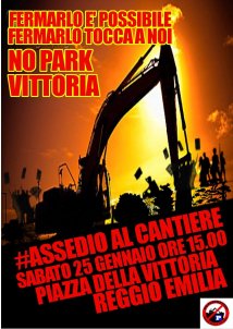 #25G assedio al cantiere Park Vittoria
