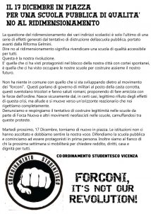 Vicenza - Forconi, it's not our revolution!