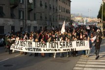 Manifestazione in Valpolcevera
