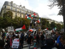 Francia - La mobilitazione e la solidarietà per Gaza non conosce tregua