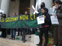 Roma: occupato il Ministero della pubblica istruzione