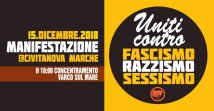 Civitanova Marche (Mc) - 15/12 Corteo 'Uniti contro fascismo, razzismo e sessismo'