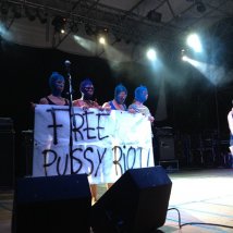 Le Pussy Riot al Festival NoDalMolin 
