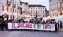 Vicenza- Manifestazione per il sociale