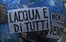 L'acqua di Roma non è in vendita - Caltagirone giù le mani dalla nostra città!