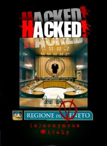 Anonymous #Italy:Consiglio Regionale Veneto Hacked&Exposed!