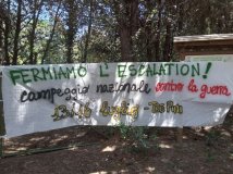 San Piero a Grado (PI): dal 13 al 16 luglio il campeggio “Fermare l’escalation”