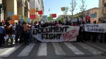 Ancona - "Document Fight!" in 400 protestano contro la Commissione per l'asilo politico