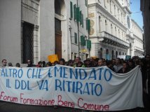 Padova - Altro che emendato, il ddl và ritirato!