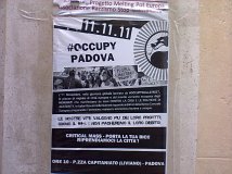 Padova - Occupypadova: dall'acampada in critical mass