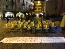 Trento - Iniziativa in solidarietà con Ayotzinapa
