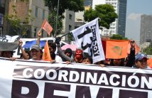 Messico - Stato d'eccezione: manifestazione 1S a Città del Messico