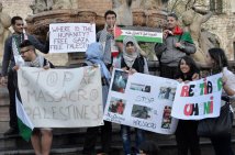 Trento - Flash mob "un pomeriggio a Gaza"