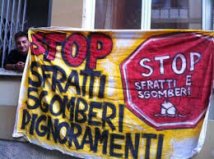Brescia: picchetti #6 – sfratti e pignoramenti 
