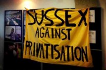 Studenti in lotta alla Sussex