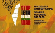 Vicenza - “Stop the war on Gaza! Stop global war!”