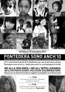 Pontedera - manifestazione antifascista