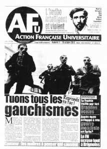 Francia - Minacce e aggressioni fasciste nelle università