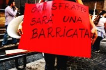 Regione Lazio: carabinieri caricano i movimenti di lotta per la casa