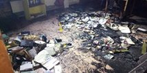 Brescia - Le fiamme del terrorismo fascista colpiscono il centro sociale Magazzino47 