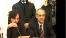 Napoli : contestato  senatore  Ichino all’ universita’ da studenti e precari