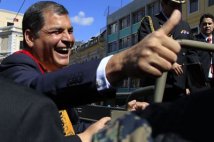 Correa ha vinto le elezioni alla grande