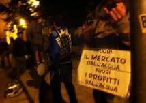 Rimini - Cronaca dal vincente presidio contro la fusione Hera-Acegas