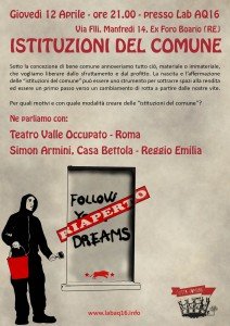 Reggio Emilia - istituzioni del comune