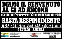 Flyer Giornata Senza Frontiere Ancona 9 luglio