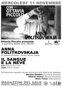 Ottavia Piccolo presenta: Anna Politovskaja