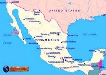 Messico - mappa
