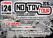 NO TAV tour in Trentino - Dal basso contro Renzi e Pd