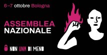 6-7 ottobre - Assemblea nazionale Non Una Di Meno a Bologna