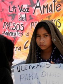 Messico - Annunciata una mobilitazione mondiale a sostengo degli indigeni in sciopero della fame