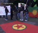 roma protesta per il kurdistan