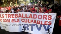 Spagna- Continua la protesta dei lavoratori televisivi 