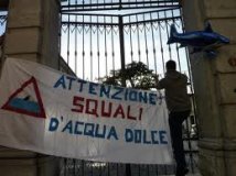 Rimini - Presidio contro il tentativo del governo Monti di rilanciare la privatizzazione dell’acqua