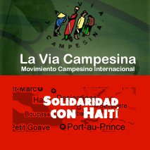Via Campesina: solidarietà con il popolo di Haiti