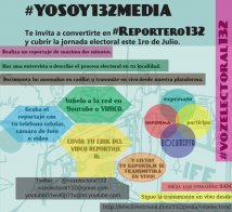 Messico - YoSoy132 fa appello a vigilare sul voto