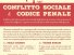 Reggio Emilia - Manifesto del convegno su conflitto sociale e codice penale